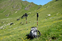 trekking zaino