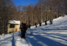 LA LUNA SUL MONTE ROSA ciaspolata notturana all’alpe di Mera – Valsesia 14 marzo 2026