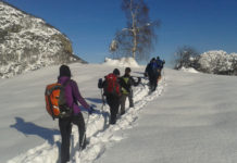 Sabato 17 gennaio – CANDIDO MANTELLO. Campertogno, Valsesia. Ciaspolata notturna e cena in Agriturismo